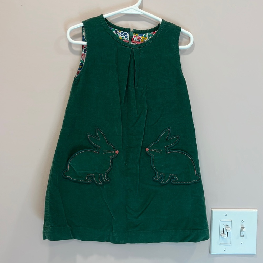 Mini Boden jumper dress. Size 4-5.